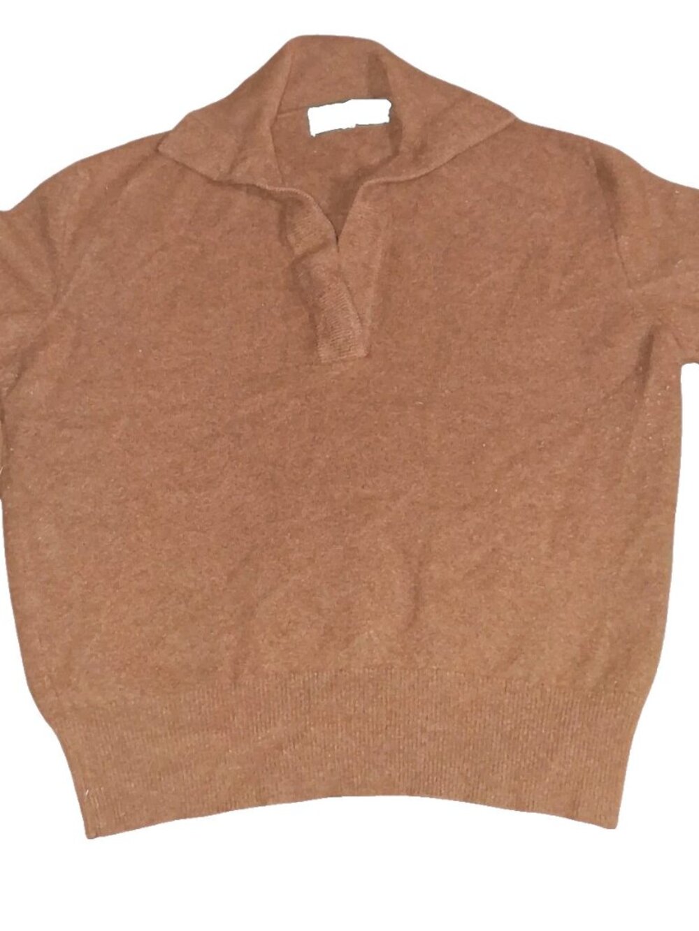 Vintage Bernhard Altmann Lambswool Sweater Brown Skipper Collar